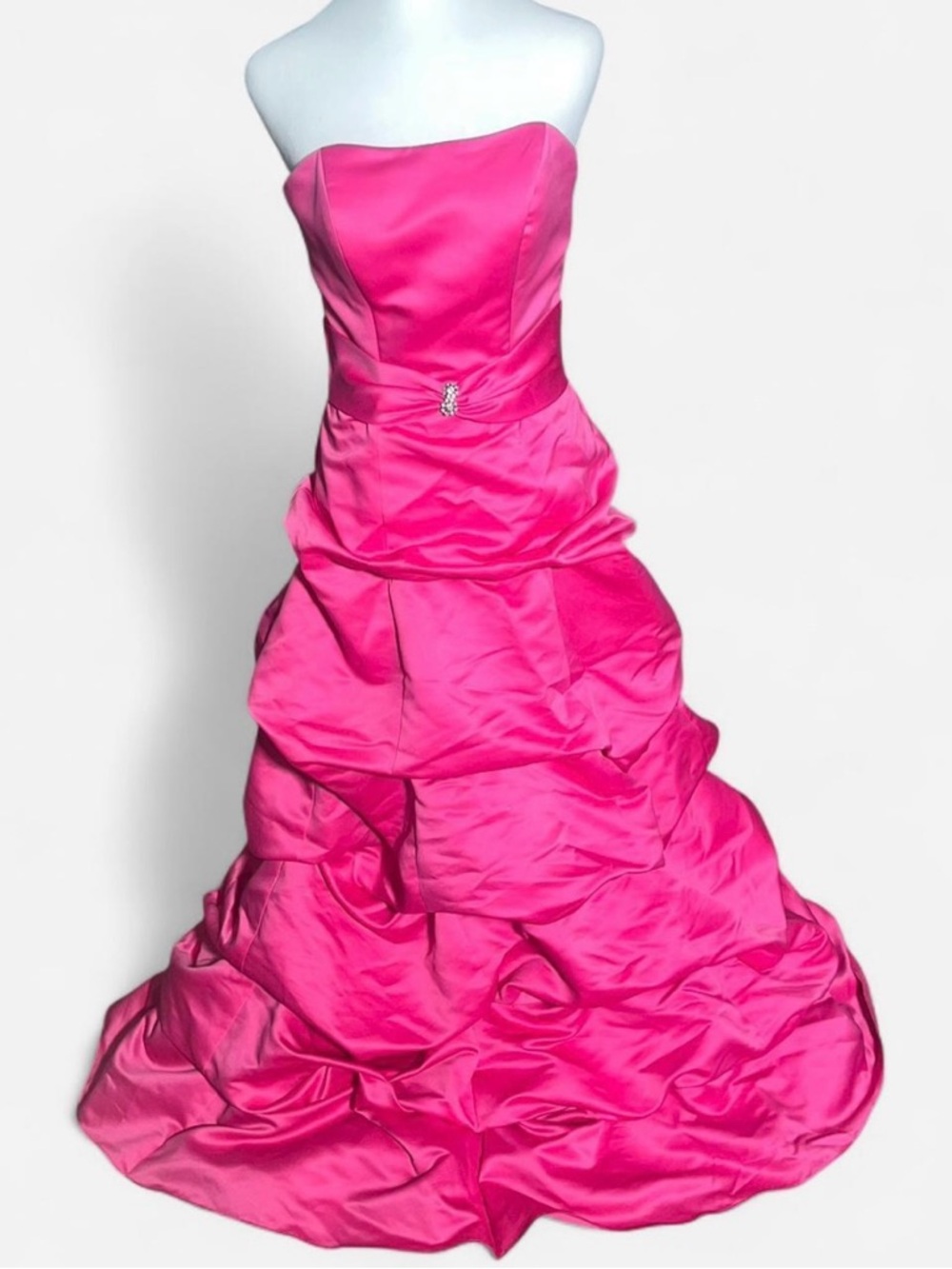 Mori Lee Ruffled Corset Formal Dress